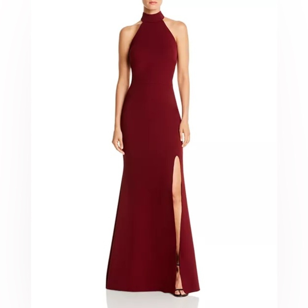 AQUA
Halter-Neck Gown - Exclusive